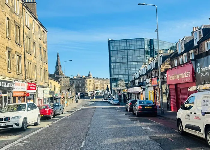 Haymarket Centro , Flat Familiar Privativo Banheiro Compartilhado Edinburgh