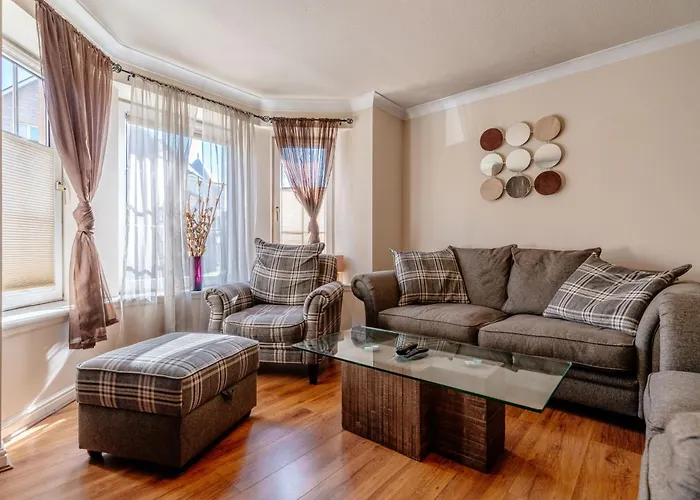 Roseburn Retreat 2b Free Parking דירה אדינבורו