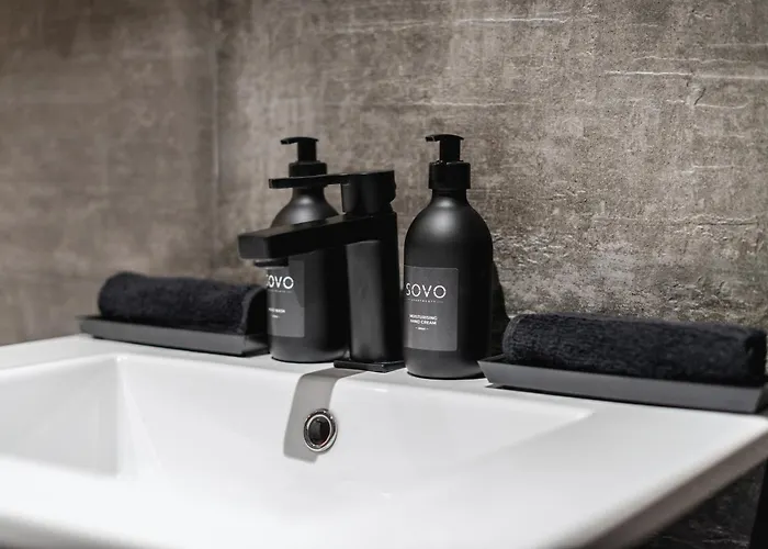 公寓 Sovo - Luxury Old Town Design With Fireplace 爱丁堡