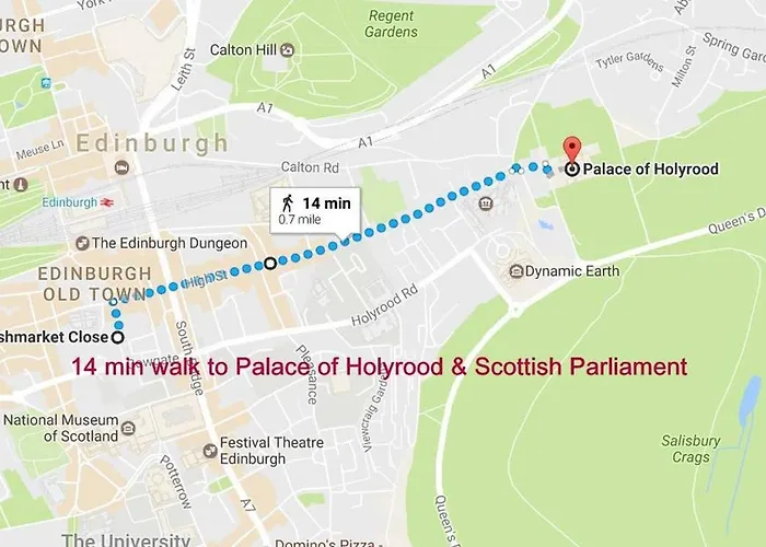 Walk Everywhere -top Rated Flat On The Royal Mile. Edynburg