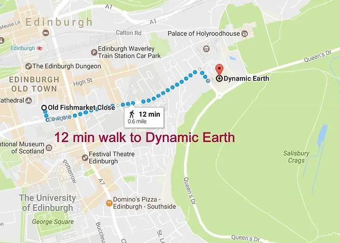 Apartament Walk Everywhere -top Rated Flat On The Royal Mile.