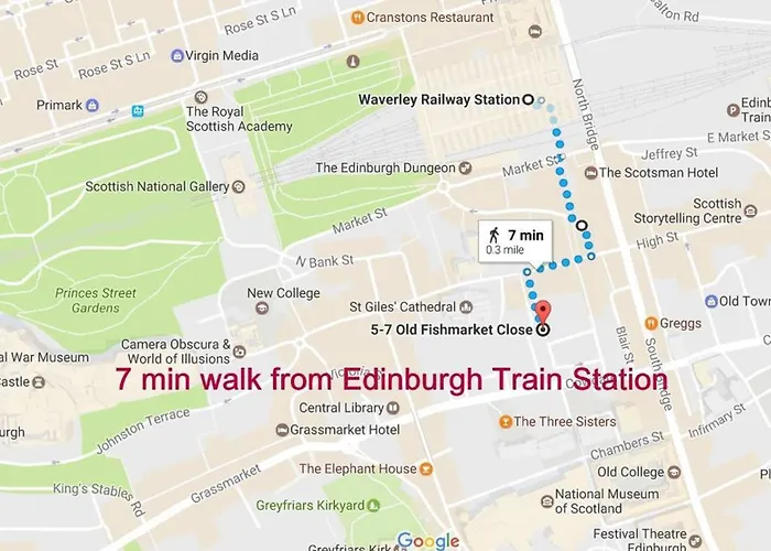 Walk Everywhere -top Rated Flat On The Royal Mile. Apartament Edynburg