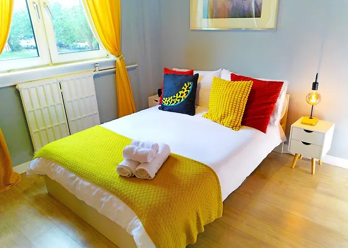 Bright & Spacious Flat By Murrayfield Stadium Edinburgh