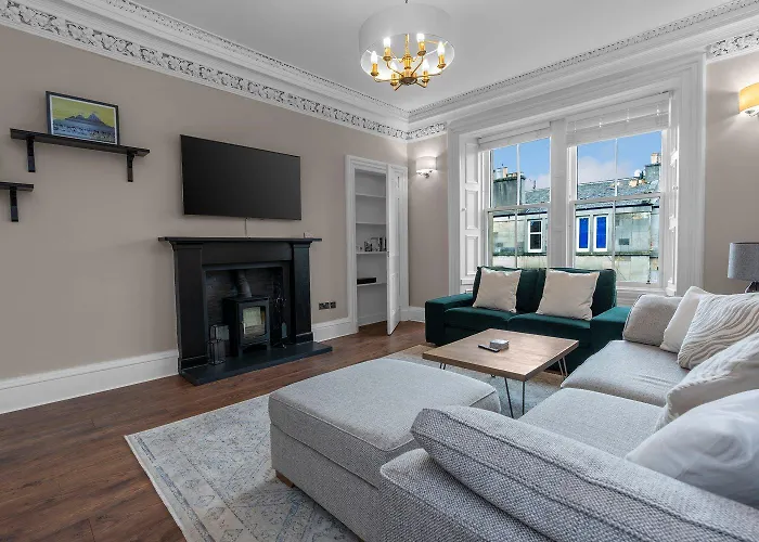 Guestready - Charming In Lägenhet Edinburg