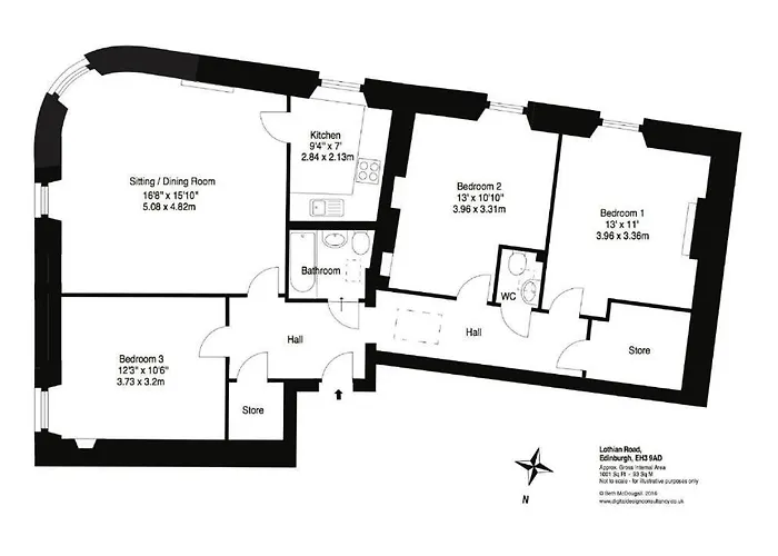 Classical 19th Century Stair - 3 Bedroom