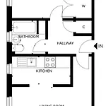 Apartamento Stylish One Bedroom