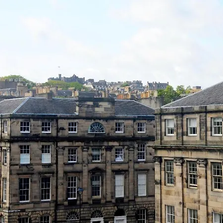 New Town With Castle View