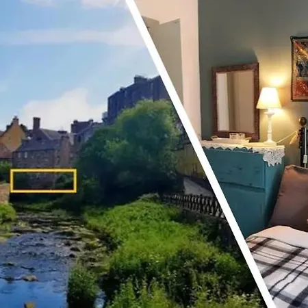 Edinburgh's Dean Village River View Retreat Couette-café *