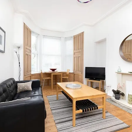 Joivy Charming Near Leith Links With Patio Lägenhet *
