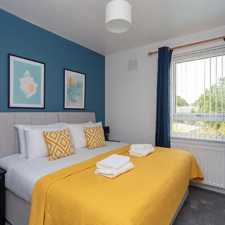 Lovely 2-bed Upper In Kirkliston Edi Airport Apartment *