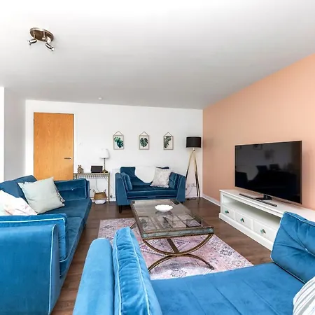 Apartmán Joivy Modern 2 Bed Flat Near Murrayfield Stadium