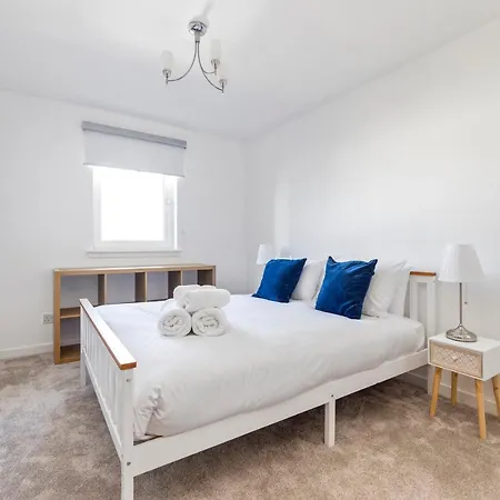 Apartment Joivy Modern 2 Bed Flat Near Murrayfield Stadium Edinburgh