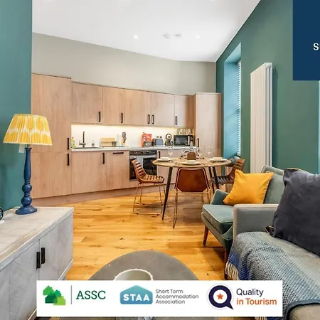 2 Bed Grassmarket By Sunrise Short Lets דירה *
