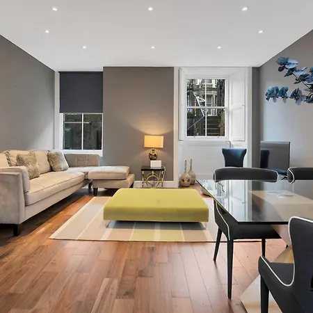 公寓 St. Germain - Spectacular West End 2br-1ba, Near Haymarket - Private Entrance & Courtyard By Bonjour Residences 爱丁堡