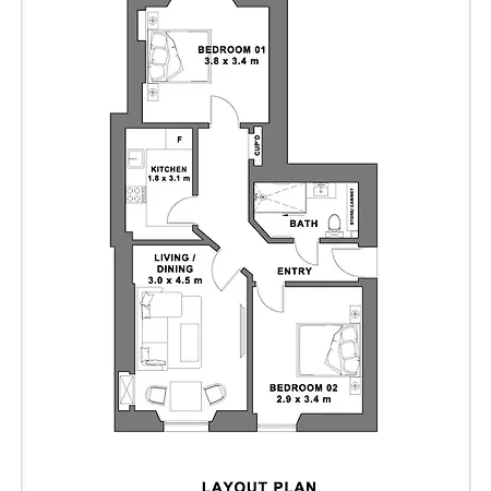 Traveller Award Winner 2024 - With 3 Beds Apartmán Edinburgh
