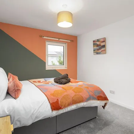 Stylish 3bed House Near Airport Apartmán Edinburgh