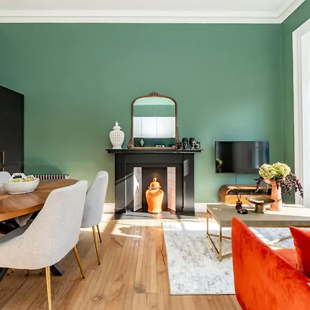 شقة Dragon Luxury At 8 Albyn Place