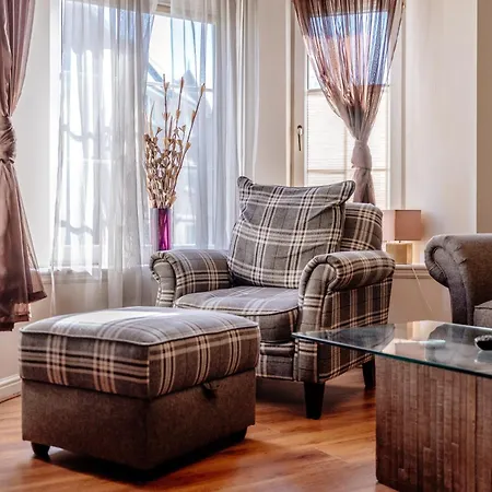 شقة Roseburn Retreat 2b Free Parking *