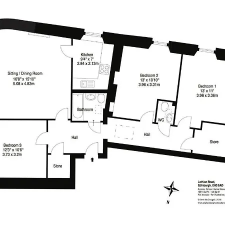Classical 19th Century Stair - 3 Bedroom