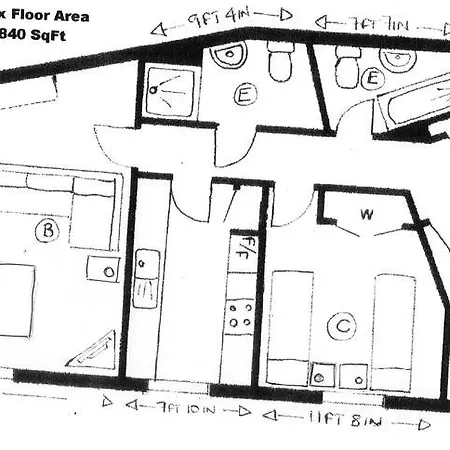 Panoramic City Views Apartment, Abbey Lane *