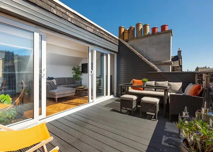 Apartament The Rooftop Terrace Edynburg