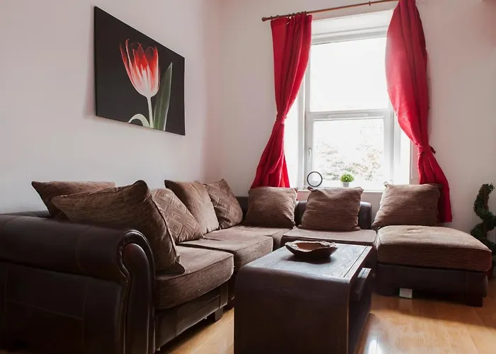 Apartmán My Meadows, Centre Apartment, Sunny&spacious Edinburgh