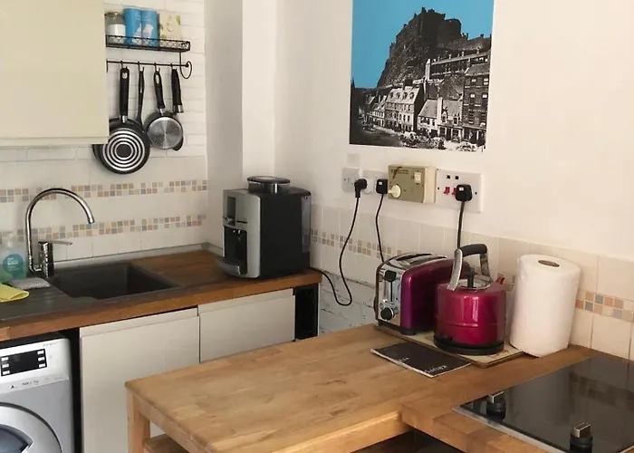 דירה Castle View&grassmarket Flat With Luxury Bathroom *