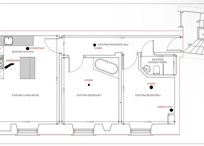 아파트 2bedroom By The Castle 에든버러