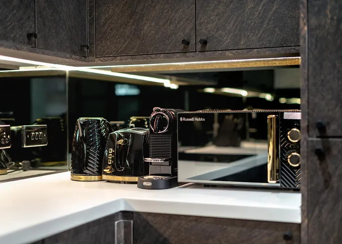 شقة Luxury Old Town Design With Fireplace *