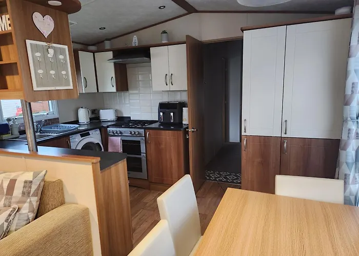 Seton Sands, Haven, Port Seton, Cozy Caravan Morey View 4 펜션 *