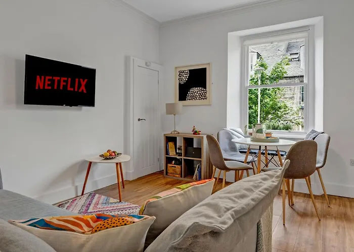 빌라 Stylish 2-bed Garden 에든버러