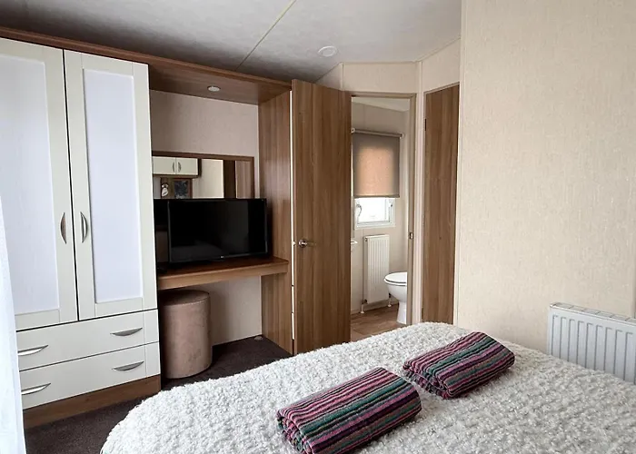 Σπίτι διακοπών Seton Sands, Haven, Port Seton, Cozy Caravan Morey View 4 Port Seton