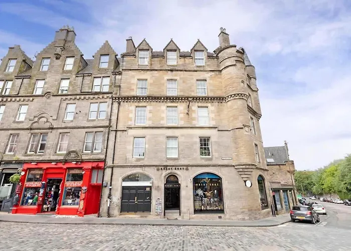 1 Bed In The Heart Of Grassmarket With Castle Views 公寓 *