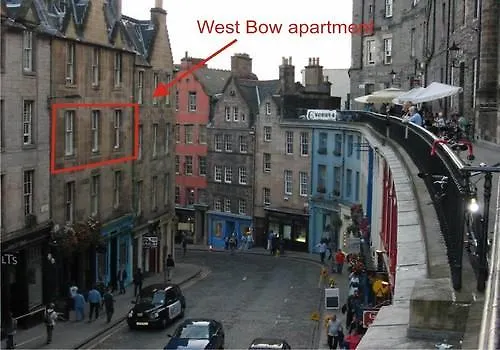 West Bow Just Off Royal Mile * Эдинбург